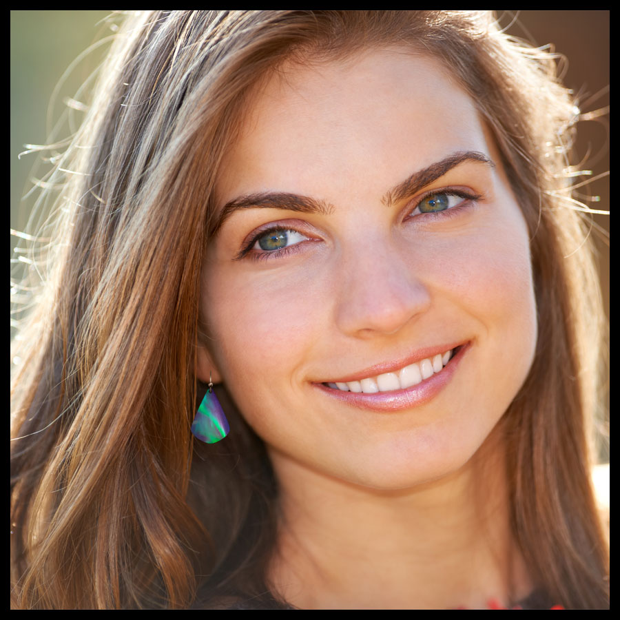 Northern Lights Helix Short Drop Earrings - Image 3