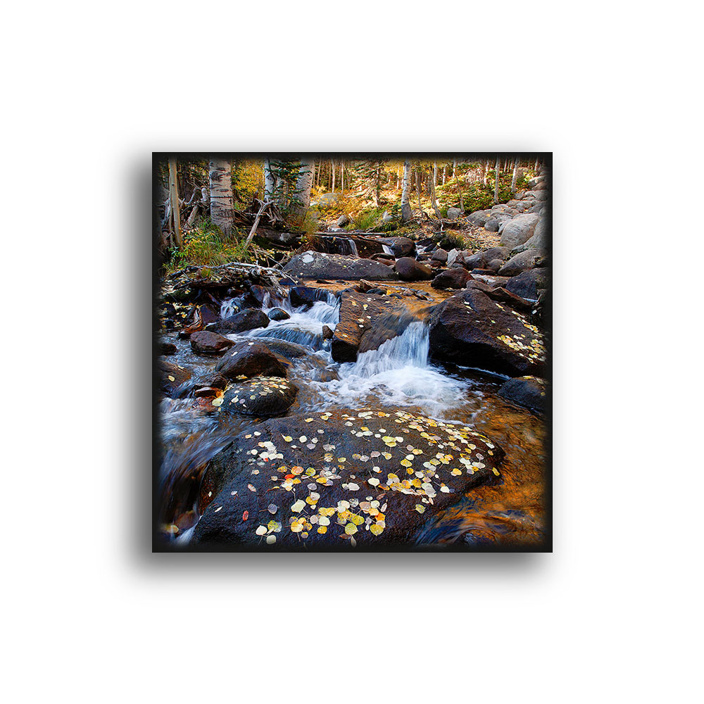 Glacier Creek 2x2 Slate Magnet